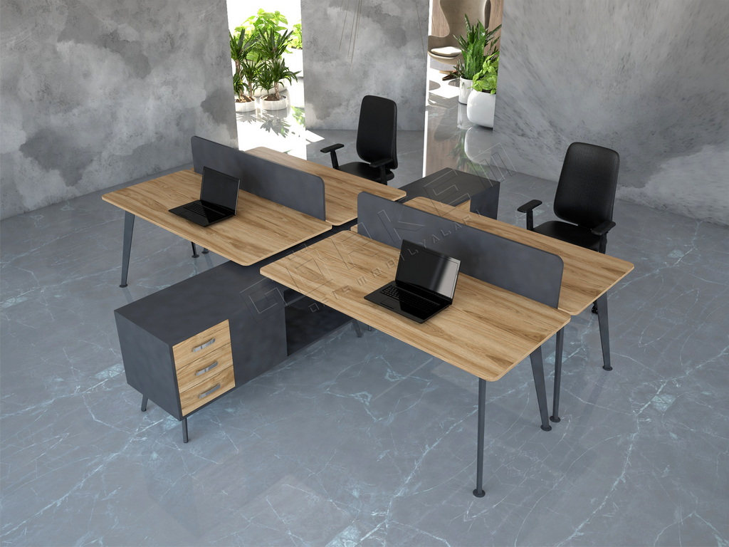 4'lü Çalışma Grubu - Ofis mobilyası - Ofis mobilyaları